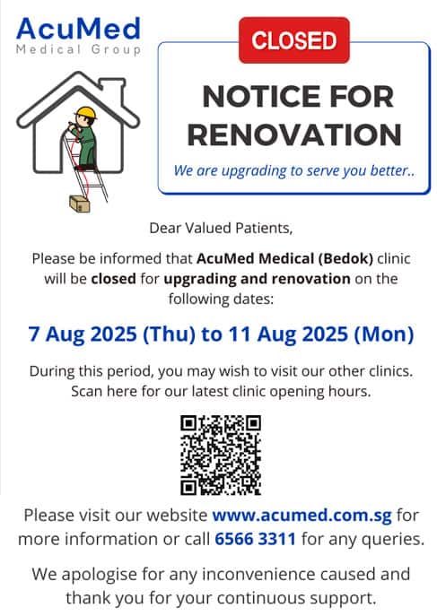 Notice For Renovation