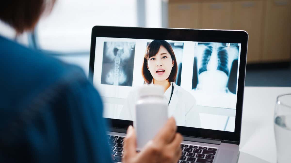 Health screening in Singapore followed by teleconsultation with a doctor