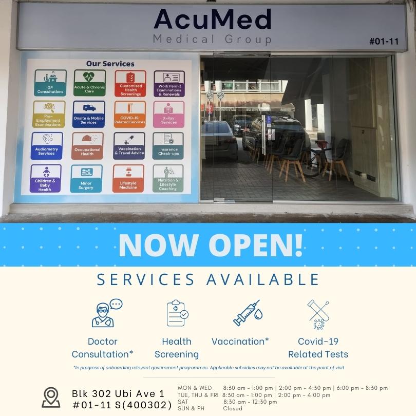 Ubi Clinic Is Now Open!